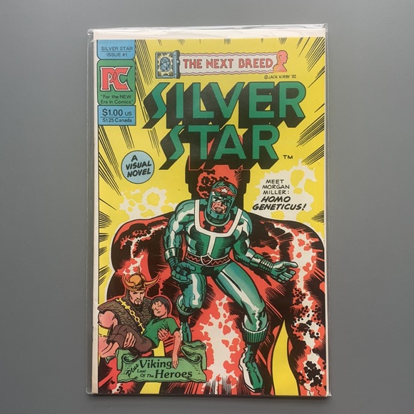 (C18) Silver Star complete set Issues 1-6 Jack Kirby Pacific Comics 1983 - Picture 2 of 7